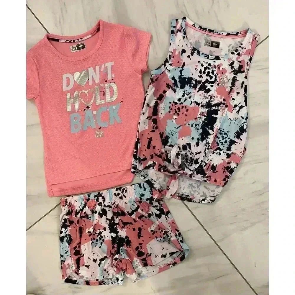 Fabulous 3 piece girls shirt and top set